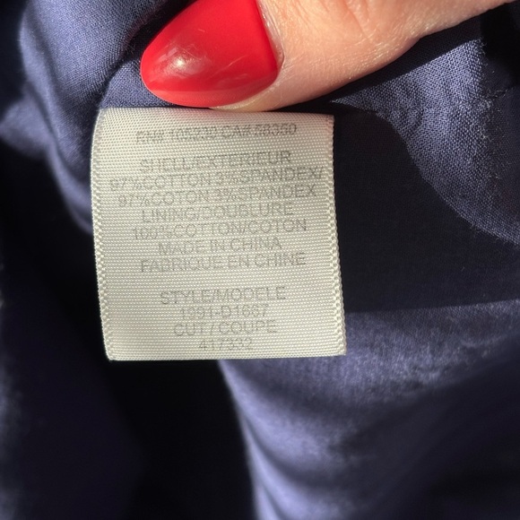 Joie Rayanne Womens Mini Dress Smocked Back Cutout Blue Print Medium Feminine - Picture 6 of 8